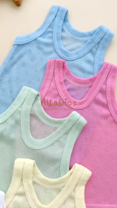 [Altadiosbaby] Kado BASIC Kaos Singlet Bayi dan Anak Motif Jala | Kaos Kutang Bayi | Kaos Kutang Anak | Kaos Singlet Bayi | Kaos Singlet Anak | Singlet Bayi | Singlet Anak Laki-laki Perempuan | Kaos Dalam Bayi | Kaos Dalam Anak | Dalaman Bayi Dalaman Anak