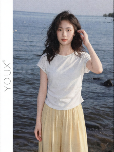 YOUXIANG | Áo Thun Hàn Quốc Ôm Body