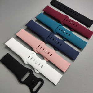 20/22mm Silicone Sports Band For Garmin Forerunner 165 265 570 255 Venu SQ 3 2 Vivoactive 4 5 6 Soft Bracelet For AMAZFIT BIP6 5