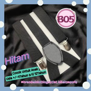 SUSPENDER ANAK POLOS / SUSPENDER BRETEL KARAKTER ANAK / GESPER JOJON BAHAN KARET / IKAT PINGGANG ANAK CEWEK COWOK / KIDS BELT SUSPENDERS ELASTIC / JOA781210