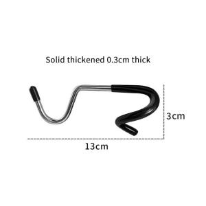 Portable Lantern Hanger 4Pc Stainless Steel Tent Pole Lamp Hook Outdoor Camping Hunting Fishing Daily Supplies