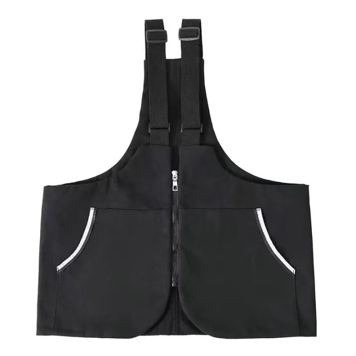 Street%20Style%20Single%20Shoulder%20Crossbody%20Workwear%20Hip%20Hop%20Vest%20Three-Way%20Bag%20Canvas%20Material%20Zipper%20Closure%20Pure%20Color%20-%20Image%207