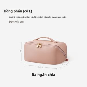 EACHY | Túi Đựng Mỹ Phẩm Xách Tay Cao Cấp Dung Tích Lớn