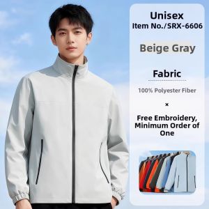 ZUOSALUN | Winter Fleece Lined Windbreaker Jacket