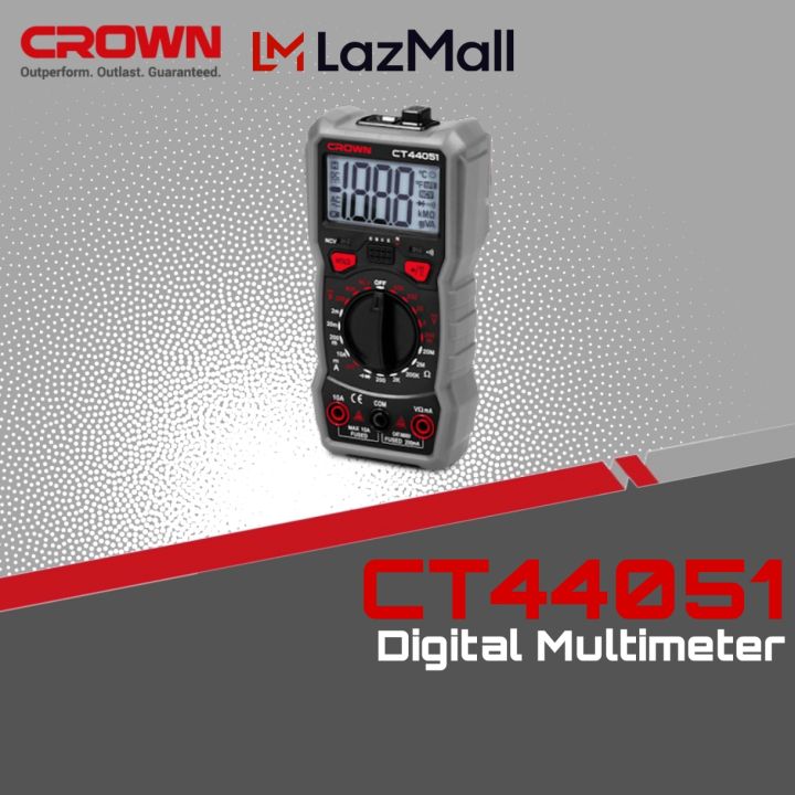 CROWN Magnetic Digital Multi-Tester CT44051 | Lazada PH