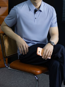 PERDONTOO | Premium Business Ice Silk Breathable Polo T-Shirt Short Sleeve