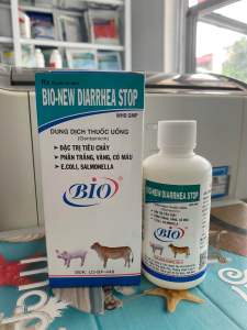 BIO NEW DIARRHEA STOP (150ml) dung dịch uống ngừa tiêu chảy viêm ruột heo gia súc_Date xa