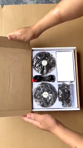Bộ Phụ Kiện Áo Điều Hòa GIFV Chính Hãng Pin 50.000 MAH Quạt Không Chổi Than Hoạt Động Từ 12-18 Tiếng