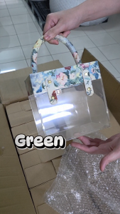 Floral Acrylic Gift Box - Premium Hantaran Birthday Corporate Wedding Nikah Engagement Event