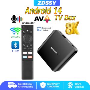 ZDSSY กล่องทีวี Android 14 8K TV98 ATV Plus Allwinner H313 5G Dual Wifi BT5.0สนับสนุนการควบคุมด้วยเสียงอัจฉริยะ4K Set Top Box