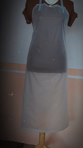 Tạp Dề Nhựa Dẻo PVC Chống Thấm Nước - Dài 1 Mét. Yếm Nhựa Dẻo Chống Thấm Nước Nhựa Dày Dùng Bền