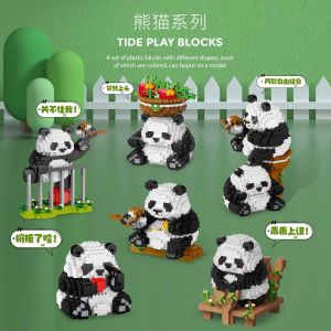 Discover the Fun of Cute Panda Building Blocks Toys & Mini Small Particle Building Blocks Toys