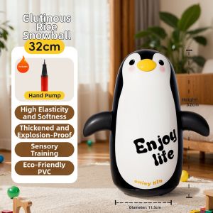 ZHENMIAO | Inflatable Penguin Bobble Toy Large