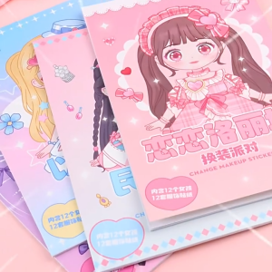 {SG Local} Cute style dress-up sticker book for children cartoon DIY craft