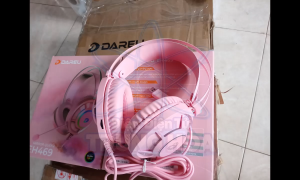 Tai Nghe Gaming EH469 Mirror Queen – Màu Hồng Nữ Hoàng dành cho Streamer