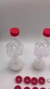 PC S-Shape Airlocks Homebrew Bubble Airlock Carboys Stopper & Fermenter Seal Valve with Food Grade Grommets Wine Making