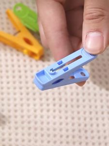 20pcs Plastic Cloth Peg Clip Cloth Clipper Drying Clip Laundry Clip 晾衣夹 Penyepit Baju -SO83