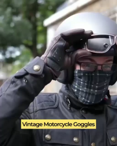 Kacamata Goggles Classic Anti UV Vintage Motor Retro Harley UV Protection 812 Keren BR136