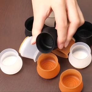 MIYA Penutup Kaki Kerusi Silicone Chair Leg Cap Socks Felt Anti-Slip Table Floor Feet Cover Furniture
