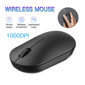 Xiaomi Wireless Mouse Lite 2 2.4GHz 1000DPI Ergonomic Optical Portable Computer Mouse Ultra Light 45g Easy to Carry Gaming Mouse