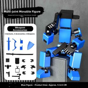 Multi-joint Magnetic Assembly Action Figure Toy