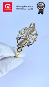Gelang Permata Wanita SGTSGT0256 Desain Elegan - Anti Karat & Anti Luntur - Aksesoris Perhiasan Wanita Mewah