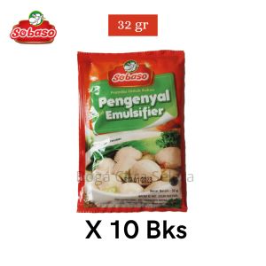 Sobaso Pengenyal Bakso Plus Emulsifier 32gr (isi 10 Bks)