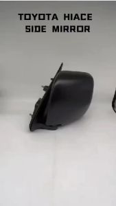 🔥BLACK/CHROME🔥TOYOTA HIACE KDH200 / TRH203 / TRH223 [2005-2024] PLASTIK MANUAL DOOR SIDE MIRROR