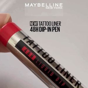 Maybelline Eyes Must Have Set - Hypercurl Mascara + Tattoo Liner 48H Liquid Pen - Waterproof Mascara Eyeliner