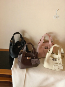 CHIO‘2ND | Leather Orange Blossom Water Bucket Bag