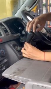 Universal Acrylic Crystal Bubble Car Shift Knob AT/MT Car Gear Knob Stick Lever Head Shifter Wira Satria Gen2 Myvi Viva