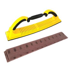 DAIMEIGUANGSU | Adjustable Rectangular Long Strip Netted Flocking Sandpaper 70x420mm
