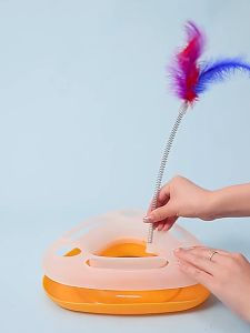 LCK033 ของเล่นทรงสามเหลี่ยมสําหรับน้องแมว