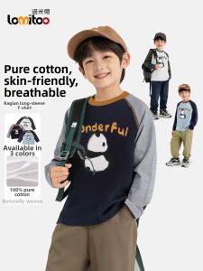 Áo Thun Dài Tay Cotton Cho Bé Trai