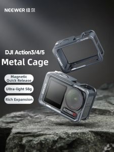 Neewer | Quick Mount Metal Camera Cage for Action Cameras Expansion and Protection