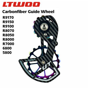 LTWOO UT 105 Bicycle Ceramic Bearing Carbon fiber Jockey Pulley Wheel Set Rear Derailleurs Guide Wheel Ultegra / DURA ACE / 105