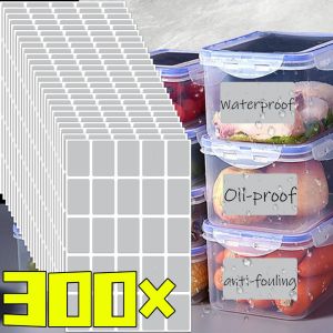 Anglebabylife สติกเกอร์ป้ายที่ถอดออกได้กระดาษกาวสติกเกอร์ทำเองเงินกันน้ำได้ป้ายชื่อขวดเอกสารอุปกรณ์การเรียน