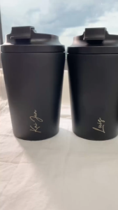 [SG Seller] Personalised Stainless Steel Coffee Cups Customised Birthday Stainless Steel Mugs Gifts