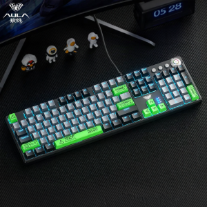 AULA | Mechanical Gaming Wired Keyboard Mouse Combo