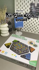 Cờ Liên Xích - Cờ Vua Tam Giác Dây Chun | Boardgame Giáo Dục Đồ Chơi Phát Triển Trí Tuệ Cho Trẻ - Quà Tặng Sinh Nhật - Hot Trend