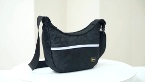 LAZ053) High Quality Medium Size Water Resistant SNIPER Sling Bag Chest bag crossbody bag with Reflective strap