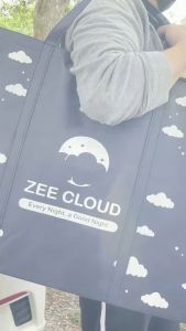 Zee Cloud® Airy Cloud Playpen Mattress (96CM x 64CM x 4Cm) / Mummy Choice / Foldable Design / Anti-Slip material