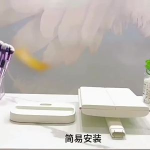 MEILEME | Folding LED Mirror with 3 Sides for Dressing Table