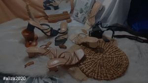ALIZA - SEPATU SANDAL HAK TAHU 5CM/SANDAL HIGH HEELS/SANDAL IMPORT KOREAN TERLARIS