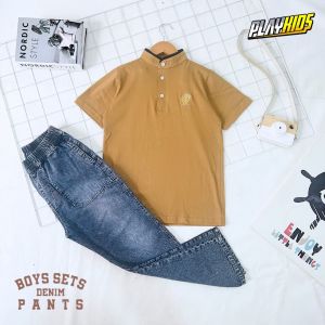 Setelan Anak Laki Laki Remaja Boys Set Denim Play kids
