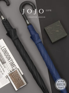 Large Automatic Golf Umbrella for Men Business High End Gift JOJOS L. PD.square Waterproof Plastic Handle Adult Size