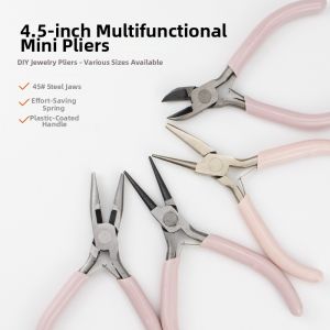 TEKANAI | Jewelry DIY Mini Cutter Pliers 4.5 Inch