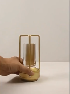 Rechargeable Crystal Lamp Bedside Table Bedroom Led Touch Table Lamp Restaurant Decoration Atmosphere Night Light