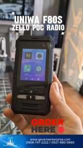 UNIWA F80S Zello POC Radio Walkie Talkie Smartphone Android 10