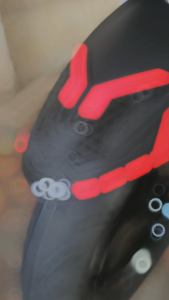 Cover Front Fender Lexi LX 155 Aksesoris Sepeda Motor Matic Motorcycle Rubber Mewah Keren